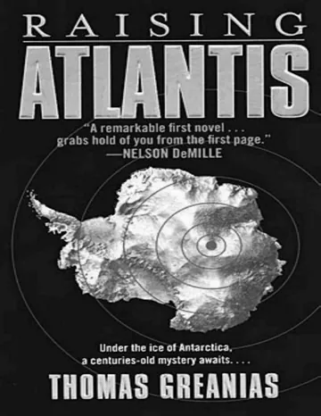 El resurgir de la Atlántida de Thomas Greanias, portada del libro