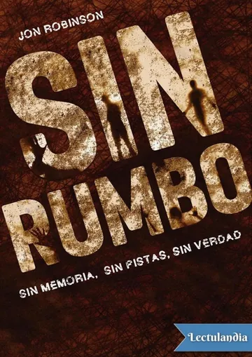 Sin rumbo de Jon Robinson, portada del libro