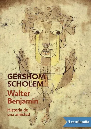 Walter Benjamin de Gershom Scholem, portada del libro