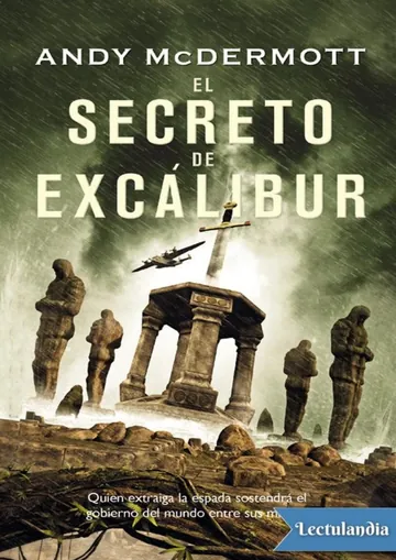 El secreto de Excalibur de Andy McDermott, portada del libro
