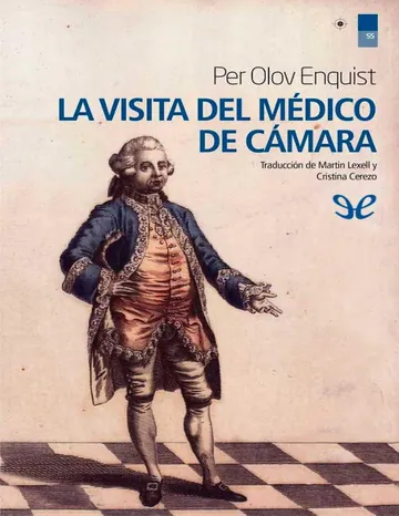 La visita del médico de cámara de Per Olov Enquist, portada del libro
