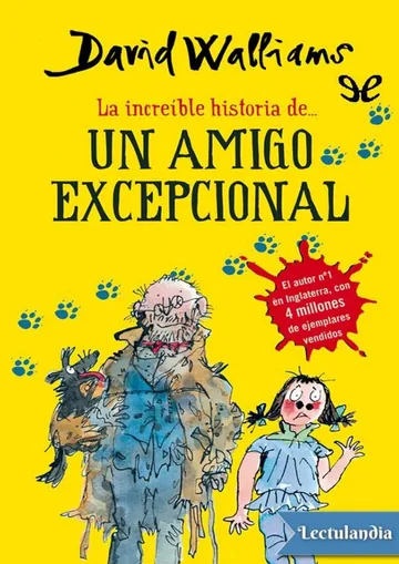 Un amigo excepcional de David Walliams, portada del libro