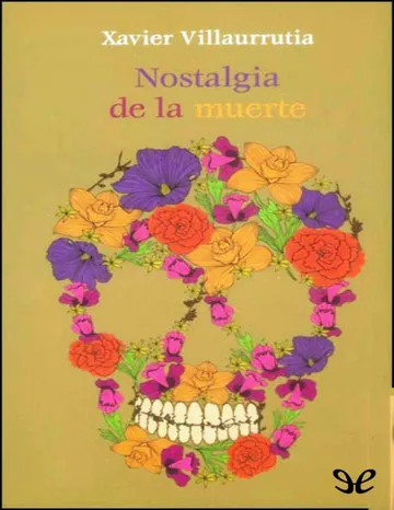 Nostalgia de la muerte de Xavier Villaurrutia, portada del libro