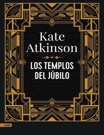 Los templos del júbilo de Kate Atkinson, portada del libro