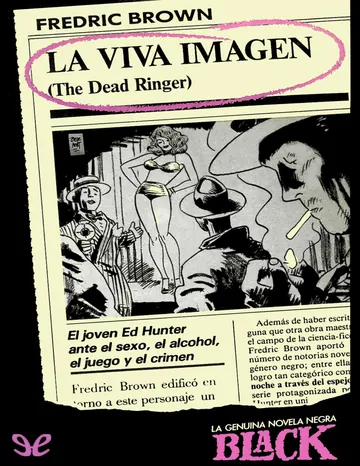 La viva imagen de Fredric Brown, portada del libro