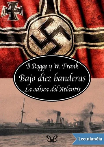 Bajo diez banderas de Bernhard Rogge, portada del libro