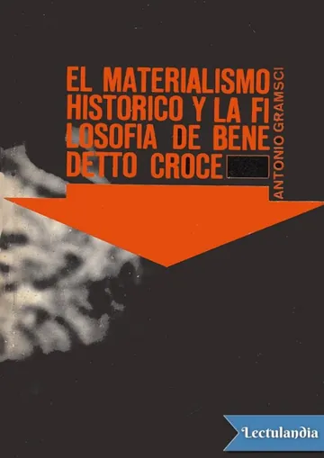 El materialismo histórico y la filosofía de Benedetto Croce de Antonio Gramsci, portada del libro