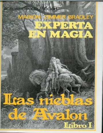 Las nieblas de Avalon 01 - Maestra de Magia de Marion Bradley Zimmer, portada del libro