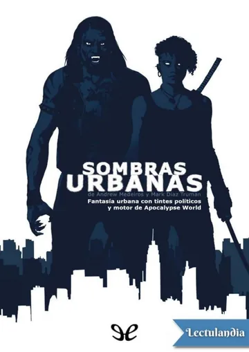 Sombras Urbanas de Andrew Medeiros, portada del libro