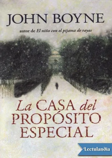 La casa del propósito especial de John Boyne, portada del libro