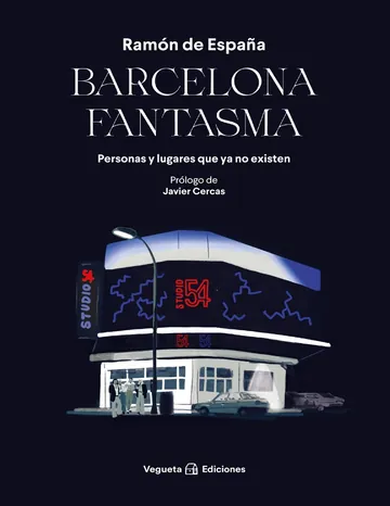 Barcelona fantasma de Ramón de España, portada del libro