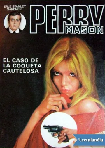 El caso de la coqueta cautelosa de Erle Stanley Gardner, portada del libro