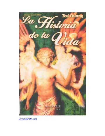 La historia de tu vida de Ted Chiang, portada del libro
