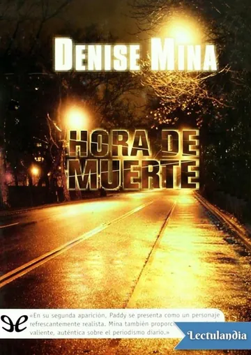 Hora de muerte de Denise Mina, portada del libro
