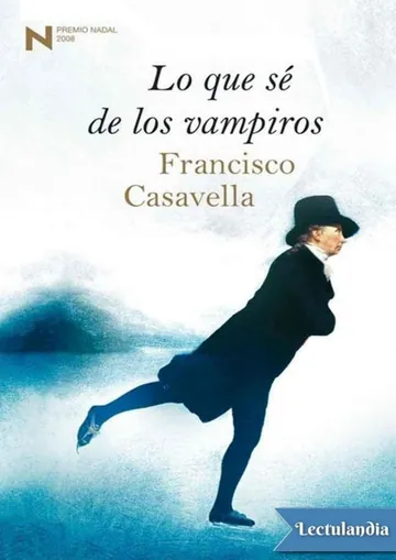 Lo que sé de los vampiros de Francisco Casavella, portada del libro