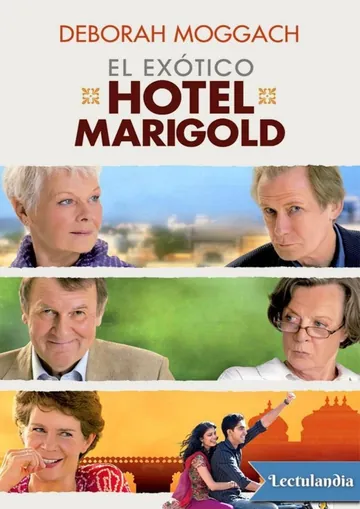 El exótico hotel Marigold de Deborah Moggach, portada del libro