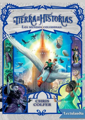 Los mundos colisionan de Chris Colfer, portada del libro