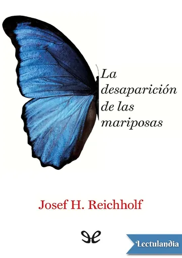 La desaparición de las mariposas de Josef H. Reichholf, portada del libro