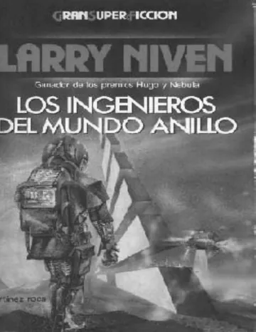 Los ingenieros del Mundo Anillo de Larry Niven, portada del libro