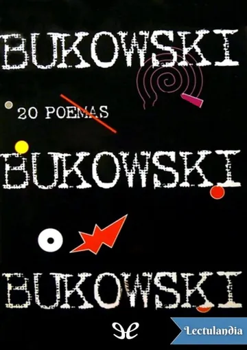 20 poemas de Charles Bukowski, portada del libro