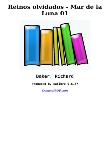 Reinos olvidados - Mar de la Luna 01 de Richard Baker, portada del libro