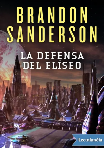 La defensa del Elíseo (Trad. Manu Viciano) de Brandon Sanderson, portada del libro
