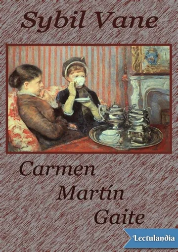 Sibyl Vane de Carmen Martín Gaite, portada del libro