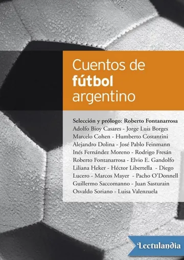 Cuentos de fútbol argentino de AA. VV., portada del libro