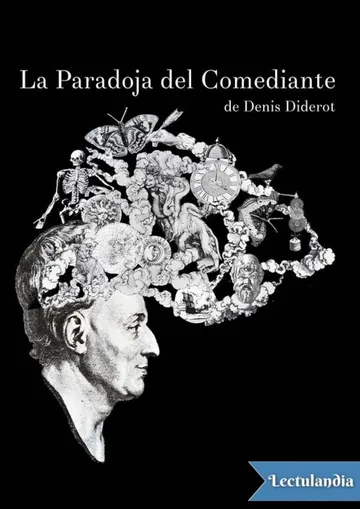 La paradoja del comediante de Denis Diderot, portada del libro