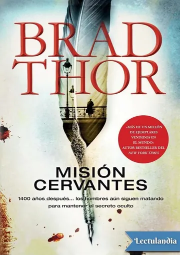 Misión Cervantes de Brad Thor, portada del libro