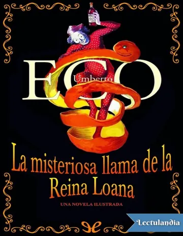 La misteriosa llama de la reina Loa de Umberto Eco, portada del libro
