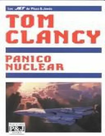 Panico nuclear de Tom Clancy, portada del libro
