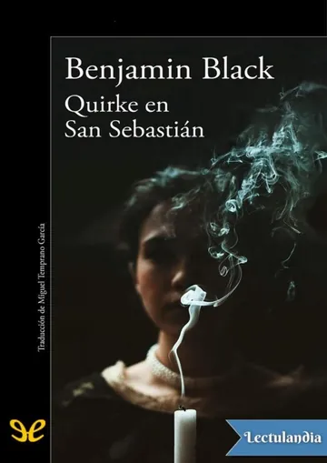 Quirke en San Sebastián de Benjamin Black, portada del libro