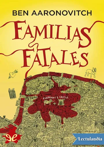 Familias fatales de Ben Aaronovitch, portada del libro