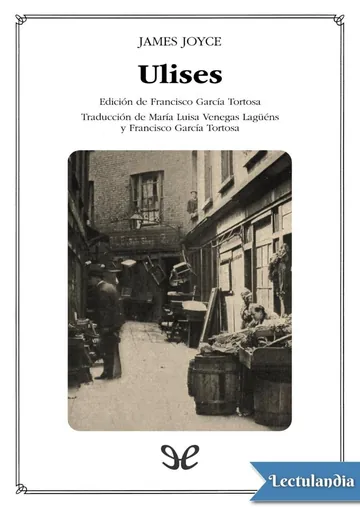Ulises de James Joyce, portada del libro
