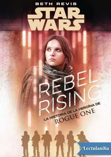 Rebel rising de Beth Revis, portada del libro