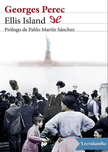 Ellis Island de Georges Perec, portada del libro