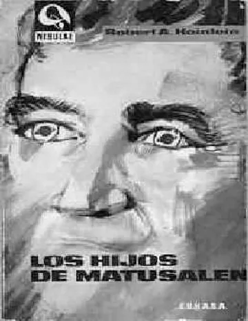 Los Hijos de Matusalén de Robert Heinlein, portada del libro