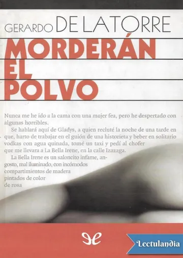 Morderán el polvo de Gerardo de la Torre, portada del libro
