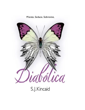 Diabólica de S.J. Kincaid, portada del libro