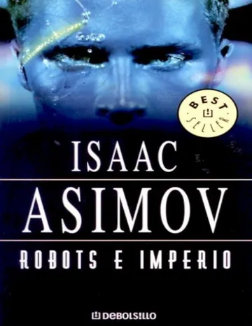 Robots e Imperio de Isaac Asimov, portada del libro