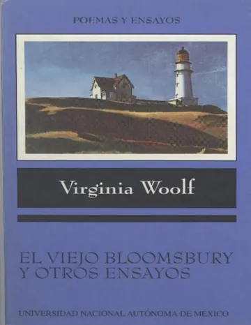 El viejo Bloomsbury y otros ensayos de Virginia Woolf, portada del libro