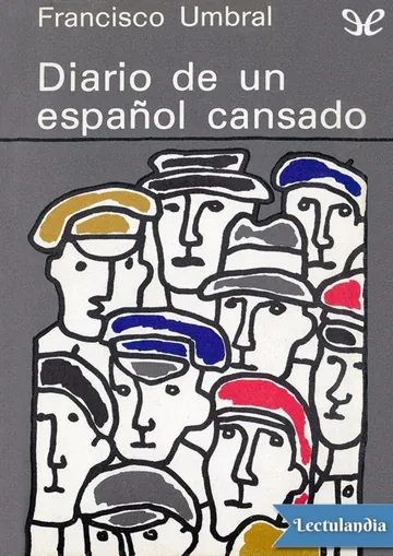 Diario de un español cansado de Francisco Umbral, portada del libro