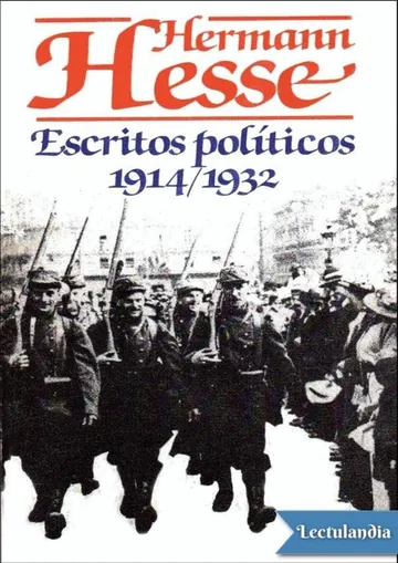 Escritos políticos, 1914-1932 de Hermann Hesse, portada del libro