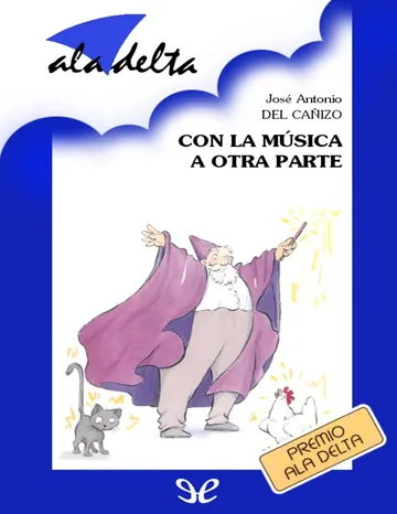 Con la música a otra parte de Jose Antonio del Canizo, portada del libro