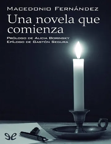 Una novela que comienza de Macedonio Fernandez, portada del libro