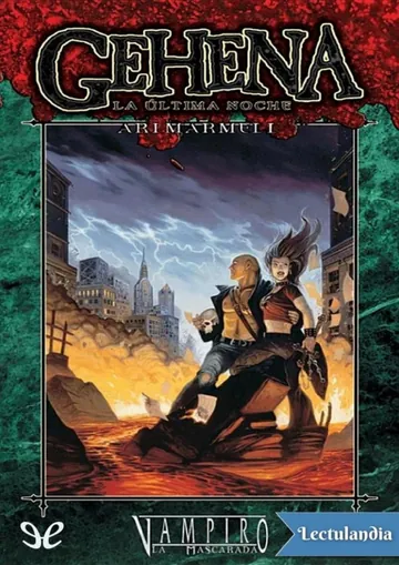 Gehenna, la última noche de Ari Marmell, portada del libro