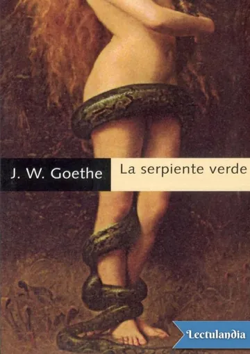 El cuento (La serpiente verde) de Johann Wolfgang von Goethe, portada del libro