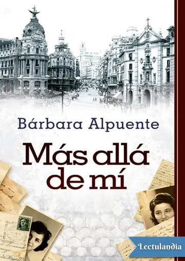 Más allá de mí de Bárbara Alpuente, portada del libro