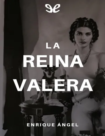 La reina Valera de Enrique Ángel, portada del libro
